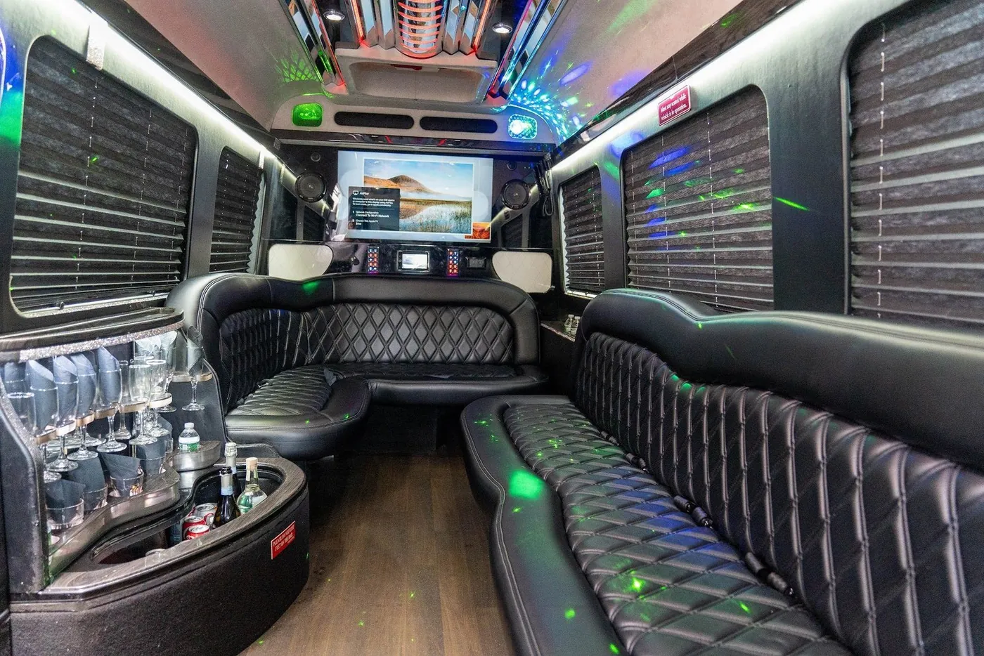 Sprinter limousine interior